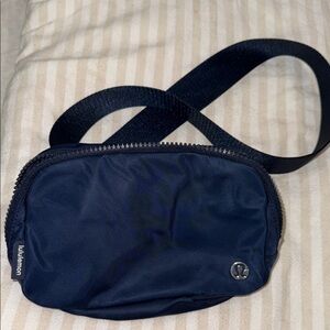 Lululemon Navy Belt Bag